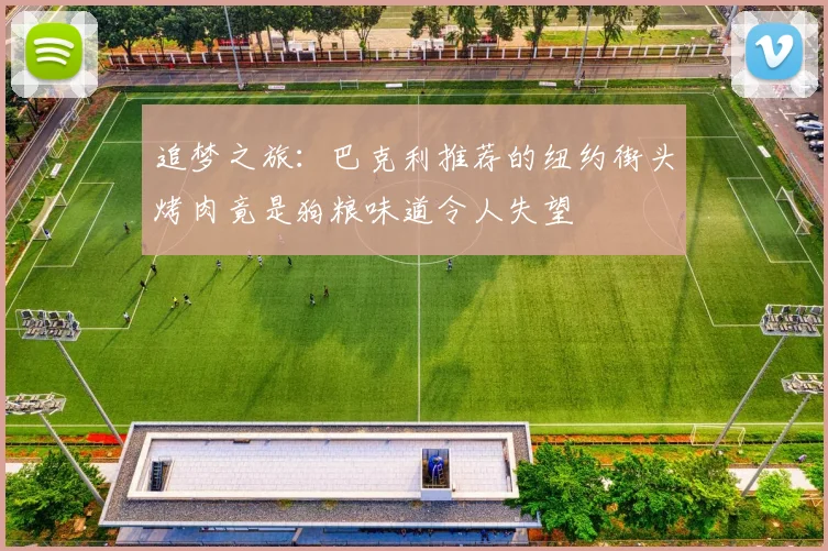 追梦之旅：巴克利推荐的纽约街头烤肉竟是狗粮味道令人失望